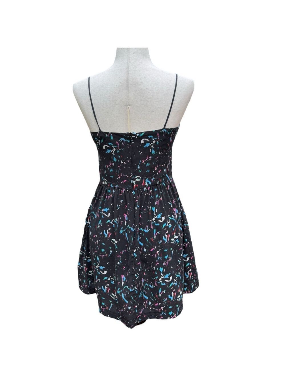 MYNE Silk Mini Dress Size 6 Y2K Indie Designer Party Cocktail Core Aesthetic - Picture 8 of 13